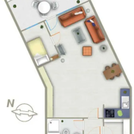 Lord Nelson App_ 412 Appartement *